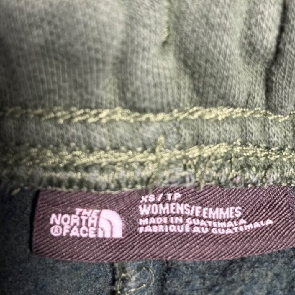 NORTH FACE DARK GREEN ATHLETIC SWEATPANTS WOMENS XS - Picture 4 of 5